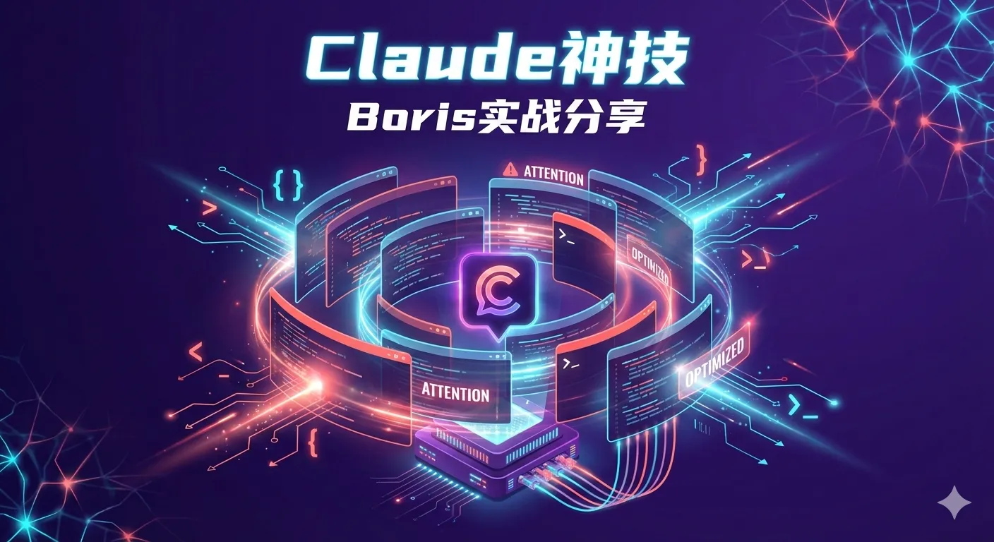 Claude Code 之父 Boris 分享的 AI 编程技巧